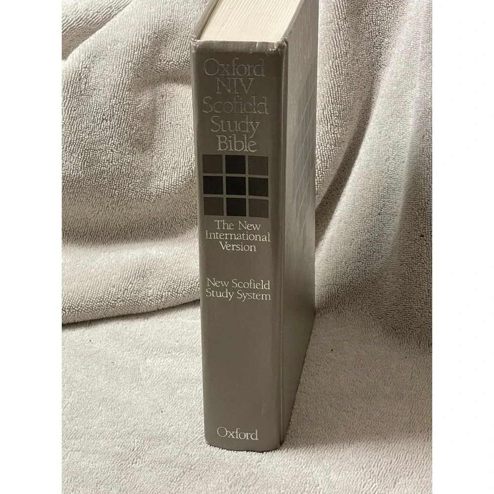 The Oxford NIV‎ Scofield Study Bible, 1984 HC, Red Letter, HC, some underlining